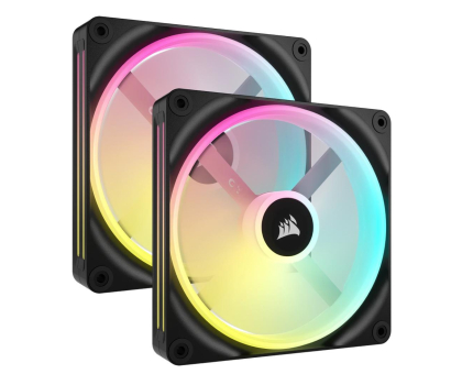 Wentylator Corsair iCUE LINK QX140 PWM RGB Dual Pack 2x140mm
